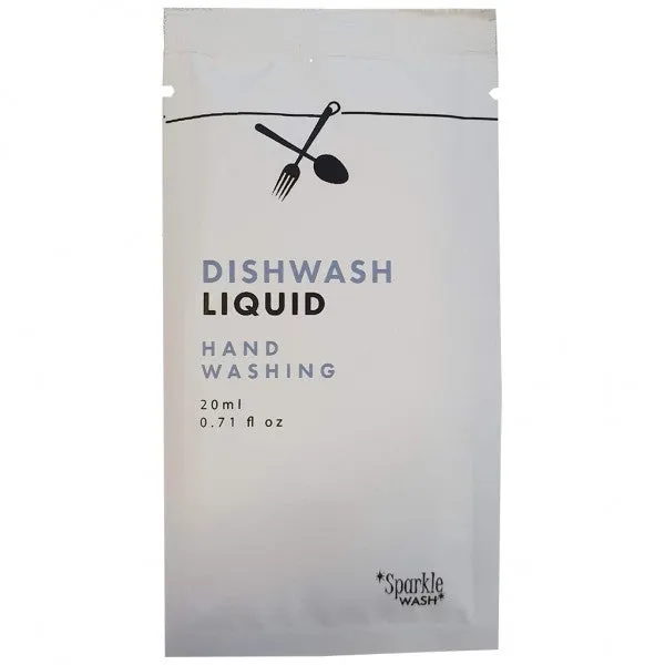 Sparkle Dishwash Liquid Sachet 20ml x600