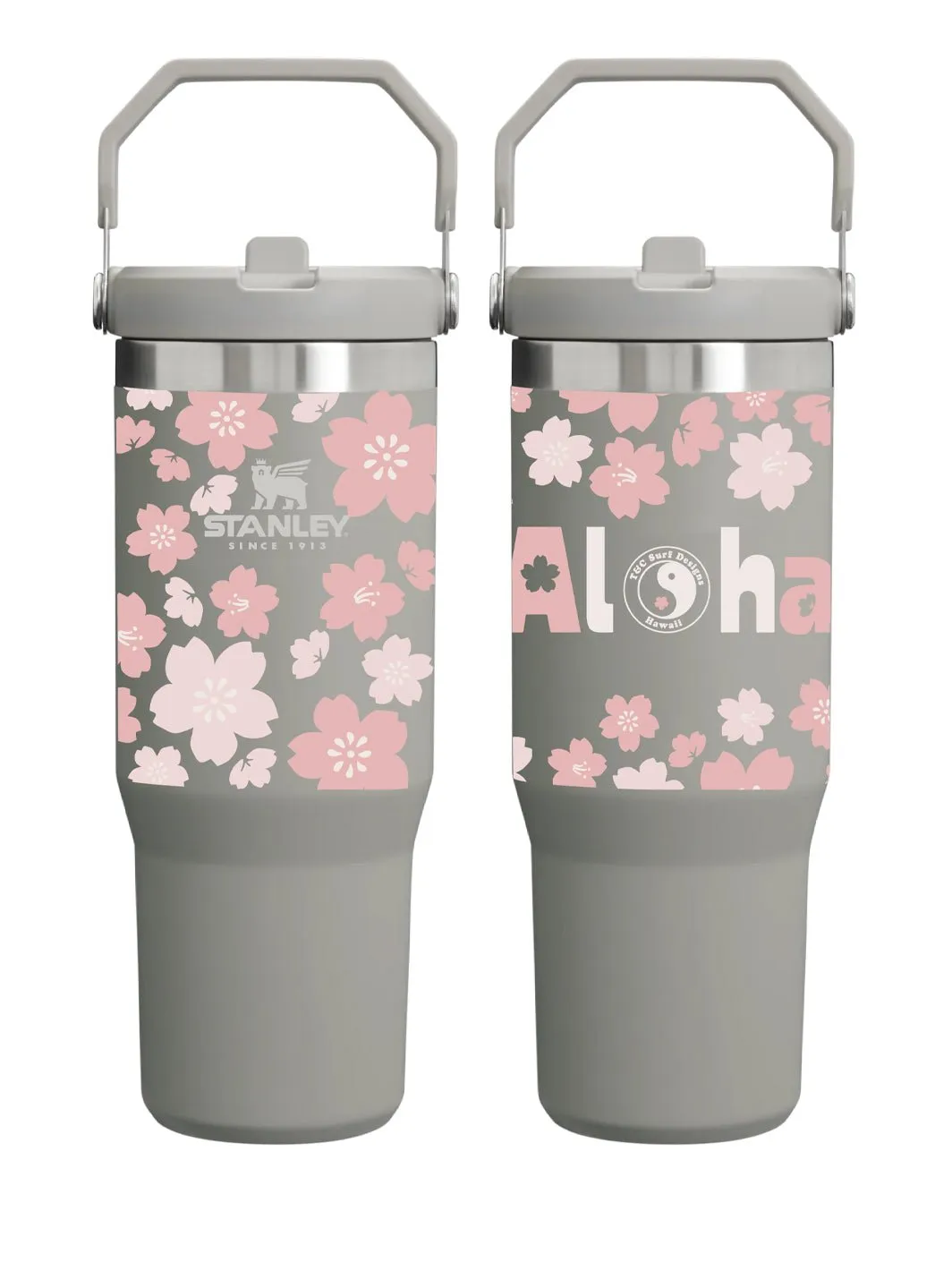 T&C Surf 30 oz Cute Sakura Stanley The IcefIow™ Flip Straw Tumbler