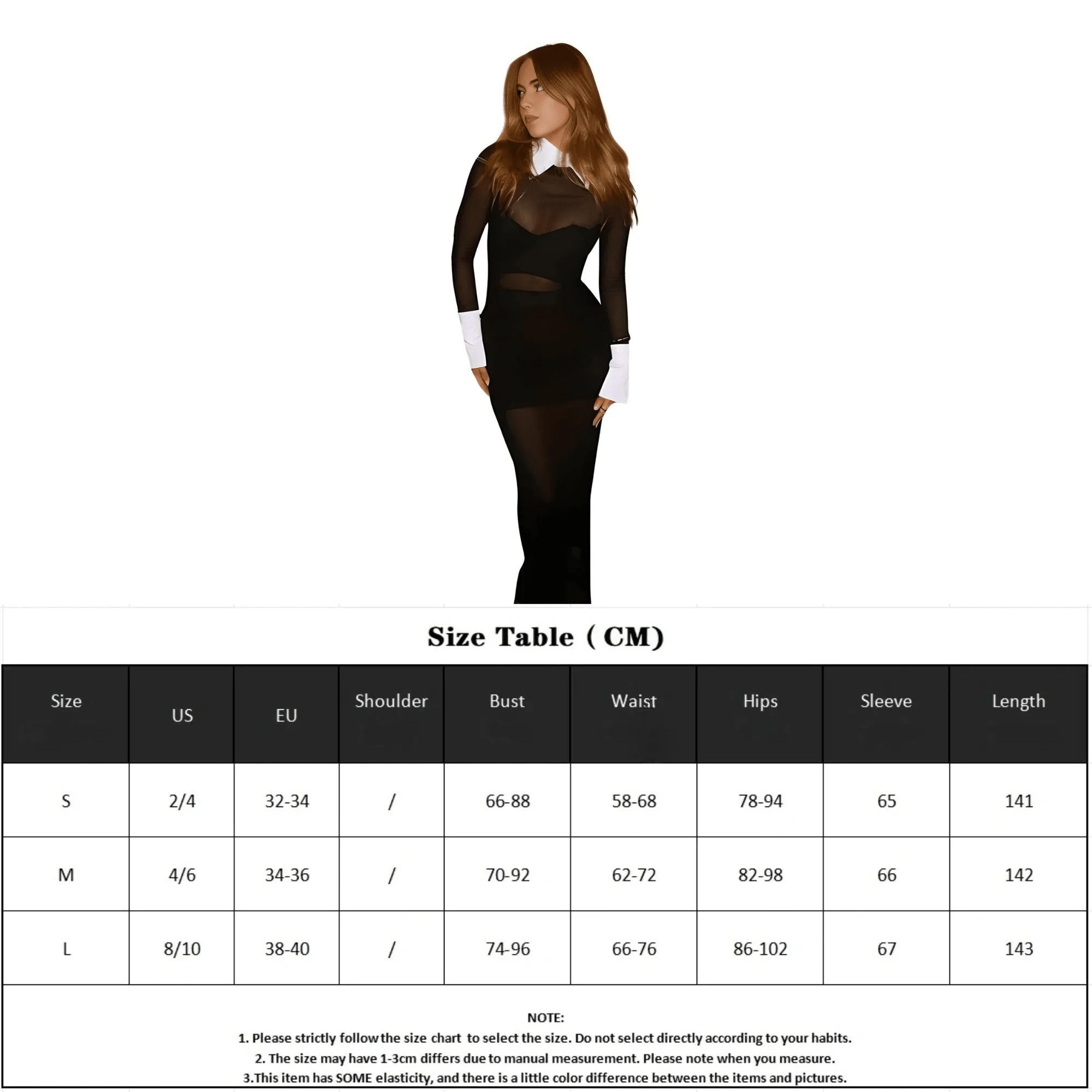 Vintage New Fashion Elegant Mesh Long Sleeve Black Mesh Bodycon Dress Sexy Evening Dress Chic Party Club Black Dress